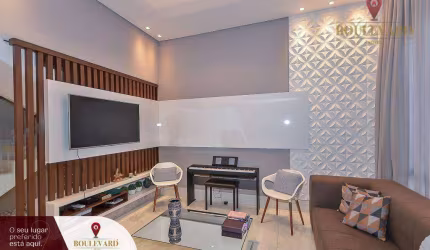 Casa mobiliada no Paraíso das Flores, com 3 dormitórios à venda, 295 m² por R$ 1.970.000 - Santa Quitéria - Curitiba/PR