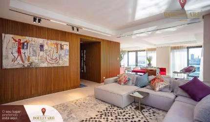 Apartamento no BW Residence, mobiliado com 3 dormitórios à venda, 263 m² por R$ 7.000.000 - Batel - Curitiba/PR