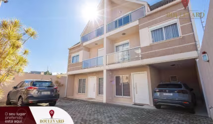 Sobrado no  Residencial Saballa,  com 4 dormitórios à venda, 178 m² por R$ 799.000 - Boa Vista - Curitiba/PR