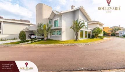 Casa no Residencial Boulevard, com 3 suítes à venda, 357 m² por R$ 2.990.000 - Uberaba - Curitiba/PR
