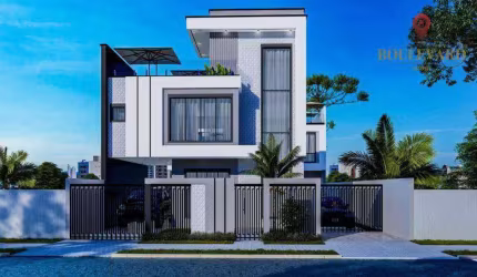 Sobrado novo de rua, com 3 dormitórios à venda, 140 m² por R$ 1.100.000 - Jardim das Américas - Curitiba/PR