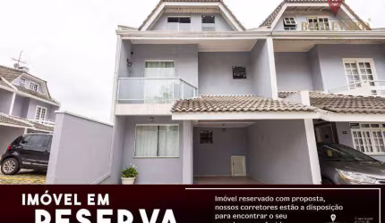 Sobrado em condomínio fechado, com 4 dormitórios à venda, 180 m² por R$ 539.000 - Cajuru - Curitiba/PR