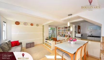 Sobrado em condomínio fechado, com 3 dormitórios à venda, 84 m² por R$ 475.000 - Uberaba - Curitiba/PR