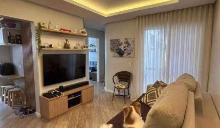 Apartamento Garden no Residencial Otávio Gusso, com 3 dormitórios à venda, 53 m² por R$ 360.000 - Capão Raso - Curitiba/PR