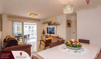 Apartamento mobiliado no The Square com 3 suítes à venda, 126 m² por R$ 1.390.000 - Portão - Curitiba/PR