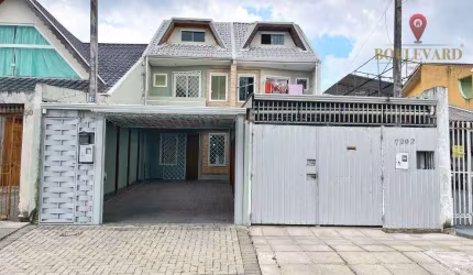 Sobrado com 3 dormitórios à venda, 72 m² por R$ 420.000,00 - Sítio Cercado - Curitiba/PR