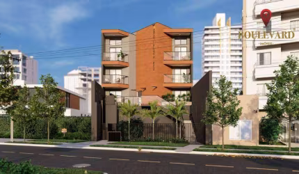 Loft novo com 1 dormitório à venda, 27 m² por R$ 217.145 - Água Verde - Curitiba/PR