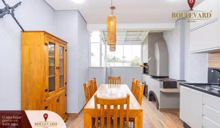 Apartamento Duplex mobiliado no Residencial Everest  com 4 dormitórios à venda, 106 m² por R$ 799.000 - Uberaba - Curitiba/PR