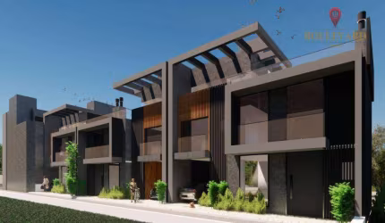 Sobrados novos, com 3 dormitórios à venda, 150 m² por R$ 870.000 - Jardim das Américas - Curitiba/PR