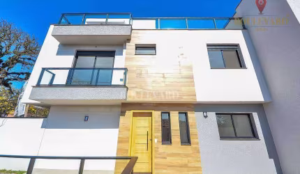 Sobrado em condomínio fechado,  com 3 dormitórios à venda, 211 m² por R$ 1.287.000 - Guabirotuba - Curitiba/PR