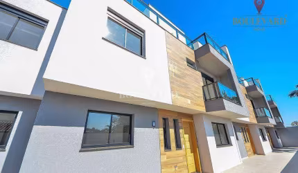 Sobrado em condomínio fechado, com 3 dormitórios à venda, 179 m² por R$ 1.092.000 - Guabirotuba - Curitiba/PR