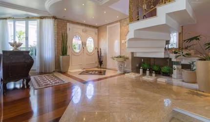 Ecoville, Casa no Condominio Bella Vista, 665m² averbada, , 4 suítes, 9 vagas, de esquina, face nor