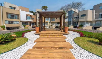 Bacacher, Casa em condomínio Piazza Navona, 3 suítes, 3 vagas, ponto Jacuzzi, à venda, Curitiba, PR