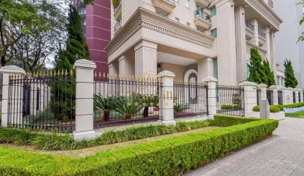 Batel Apto Desocupado, Ed. Maison Classique, Mobiliado e Decorado 308,49m², sendo 189m² privativos,