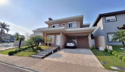 Campo Comprido, Casa Cond.  Paysage Provence, 405m², 4 quartos, piscina aquecida, à venda, Curitiba