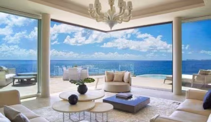 Balneário Camboriú, Mansão cinematográfica a beira mar, 1.000m², piscina térmica, 7 suítes, garagem