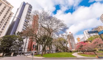 Batel, Duplex Praça do Japão, Ed. House Tower, 663m² Privativos, 4 Suítes, 4 Vagas, Desocupado, à v