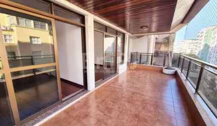 Apartamento único na rua 5 de Julho com varandão , 3 quartos e 2 vagas