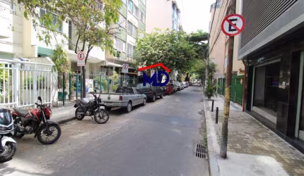 Lojão muito bem alugada, 194m² de piso, frente, Rua Correa Dutra, totalmente reformada