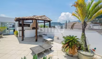 JARDIM OCEÂNICO - 480m² - COBERTURA DUPLEX COM ELEVADOR INTERNO, PISCINA E CHURRASQUEIRA COBERTA