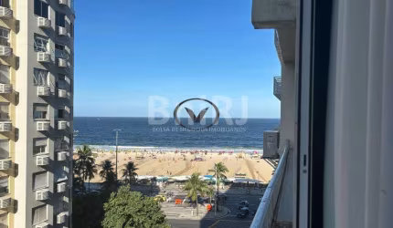 Oportunidade de morar quase Atlântica. Espetacular vista do mar de Copacabana!