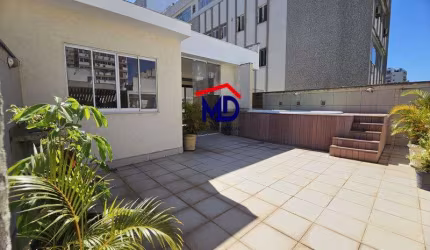 Ipanema, Cobertura em área exclusiva no Bairro, duplex, terraço com piscina, 2 vagas na garagem