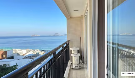 Flat a venda 2 suites - Ipanema com vista mar
