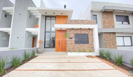CASA TÉRREA, FUNCIONAL E INTEGRADA NO LAGOS DE NOVA IPANEMA COM 100M². Mais uma opção chegando com 100m² privativos, nova, 3 dormitórios  sendo 1 suít