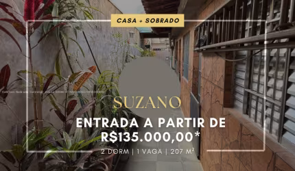 CASA PARA VENDA EM SUZANO 135.000,00 DE ENTRADA- VILA AMORIM
