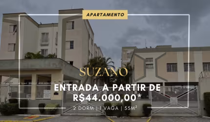 APARTAMENTO PARA VENDA EM SUZANO 44.000,00 DE ENTRADA- VILA URUPÊS
