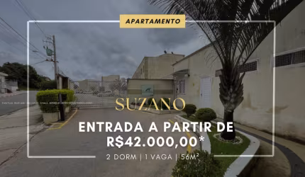 APARTAMENTO À VENDA EM SUZANO ENTRADA DE 42.000,00 - MEU CANTINHO