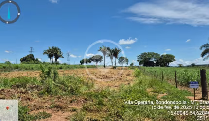 Oportunidade Única! Lotes à Venda em Rondonópolis-MT – Localização Privilegiada - 3km do Anel Viário, na Estrada do Campo Limpo! codigo: 106599