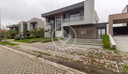 Maravilhosa casa de 530m² no Urbanova Cond Reserva do Paratehy Norte, com sala 3 ambientes, 4 suítes amplas, cozinha integrada e área gourmet codigo: 111098