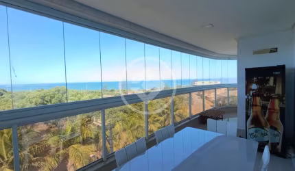 excelente apartamento de 3 quartos sendo um suíte mais DCE completo, com vista para a lagoa e vista para o mar da enseada azul em nova Guarapari codigo: 108831