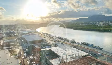 APARTAMENTO 2 quartos, sendo 1 suite, com vista infinita para o mar no centro de Guarapari codigo: 110354