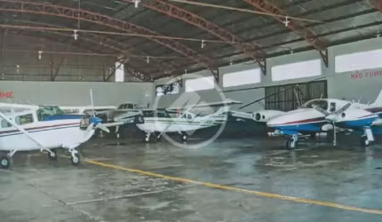 Hangar disponível para venda, em aeroporto estratégico de Campo Grande - MS codigo: 107525