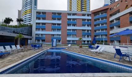 Flat em Ponta Negra mobiliado excelente opção de investimento!