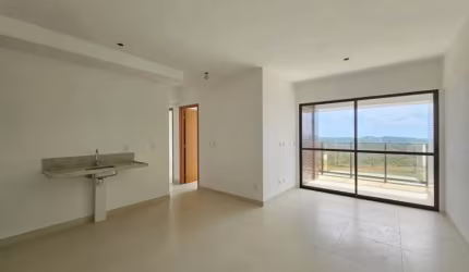 Apartamento 3/4 em Capim Macio com vista para área de preservação