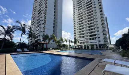 Apartamento 3/4 em Ponta Negra no melhor condomínio clube