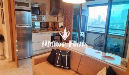 Flat disponível para locação no Gran Estanconfor Veranda Berrini, com 49m², 1 dormitório e 1 vaga