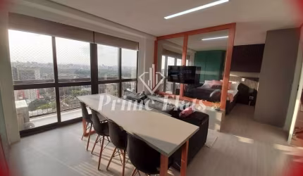 Flat disponível para venda no Live Lodge Ibirapuera, com 45m², 1 dormitório e 1 vaga