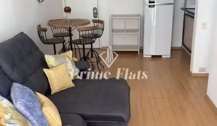 Flat disponível para locação no Central Park Jardins, com 47m², 1 dormitório e 1 vaga