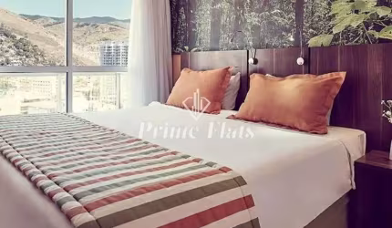 Flat disponível para venda no Mercure Rio de Janeiro Nova Iguaçu Hotel, com 34m², 1 dormitório e 1 vaga