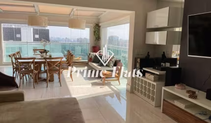Apartamento disponível para venda no Sky Campo Belo, com 171m², 2 dormitórios e 3 vagas de garagem