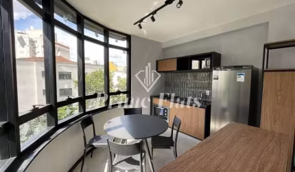 Flat disponível para venda no Klubhaus Higienópolis, com 30m², 1 dormitório e 1 vaga