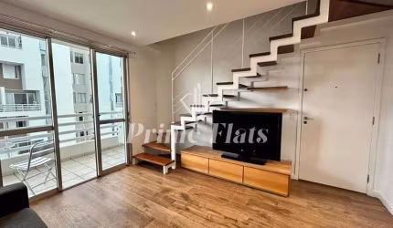 Flat disponível para venda no Twin Towers Ibirapuera, com 74m², 2 dormitórios e 2 vagas de garagem