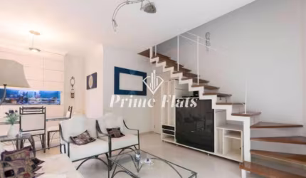Flat disponível para venda no Condomínio Twin Towers Ibirapuera em Moema, com 74m², 2 dormitórios e 1 vaga