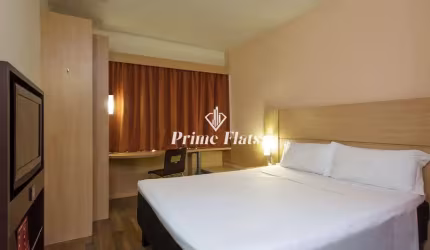 Flat disponível para venda no Ibis Salvador Rio Vermelho, com 18m², 1 dormitório e 1 vaga