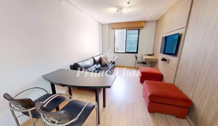 Flat disponível para locação no Aparthotel Adagio São Paulo Moema, com 54m², 2 dormitórios e 1 vaga