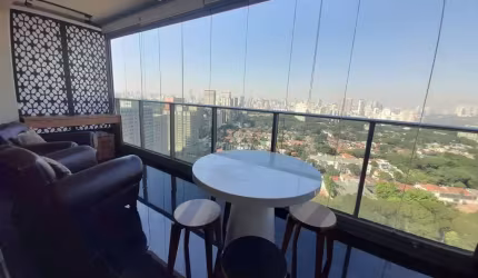 Flat disponível para locação no VHouse por JFL Living, com 48m², 1 dormitório e 1 vaga de garagem
